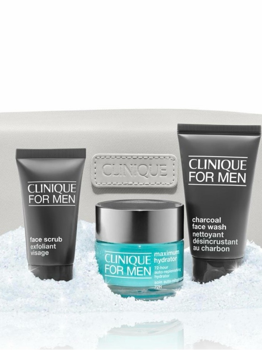 Clinique For Men Charcoal Face Wash & Hydrator Set